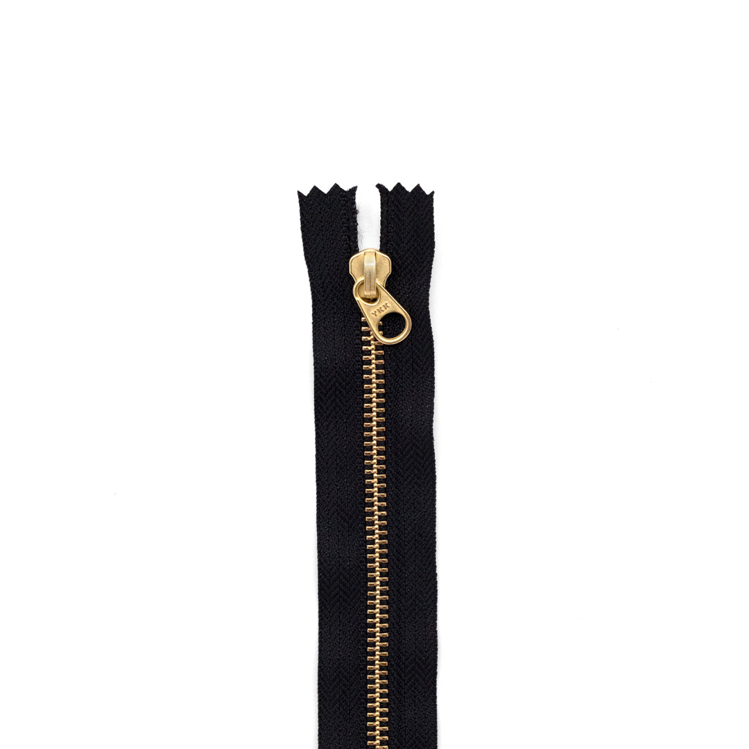15" (38cm) Closed End Metal Zipper