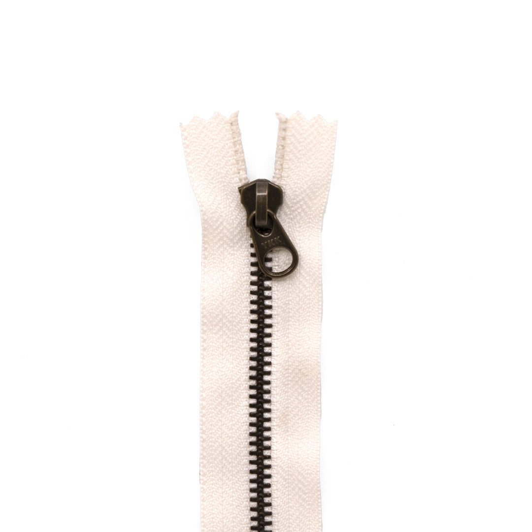 15" (38cm) Closed End Metal Zipper