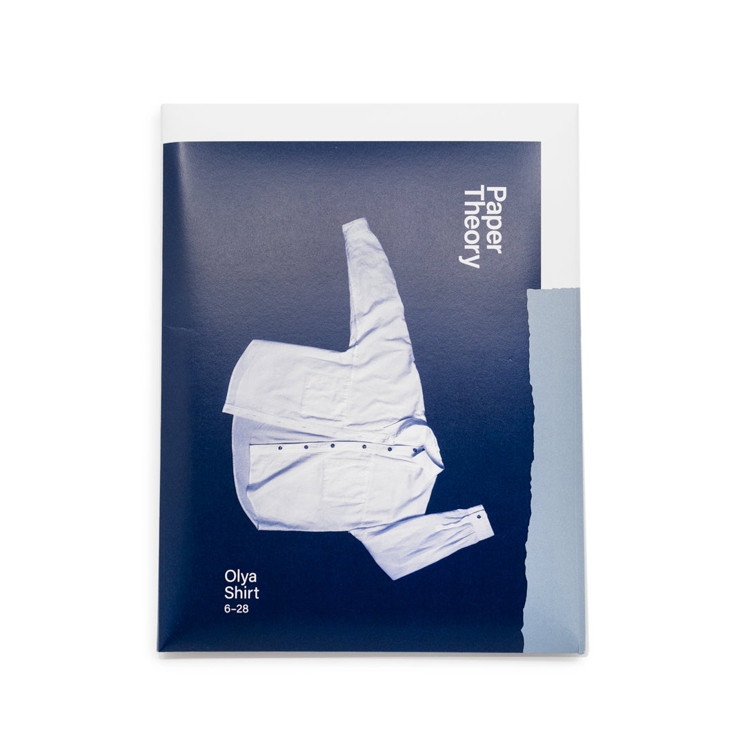 Olya Shirt - Paper Theory | Blackbird Fabrics