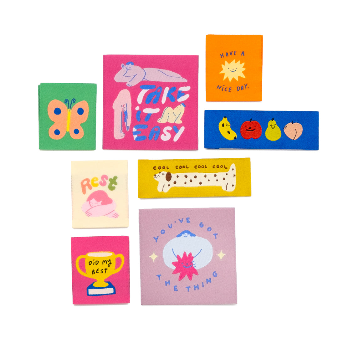 BF x Alex Smyth - Self Care Labels - Pack of 8