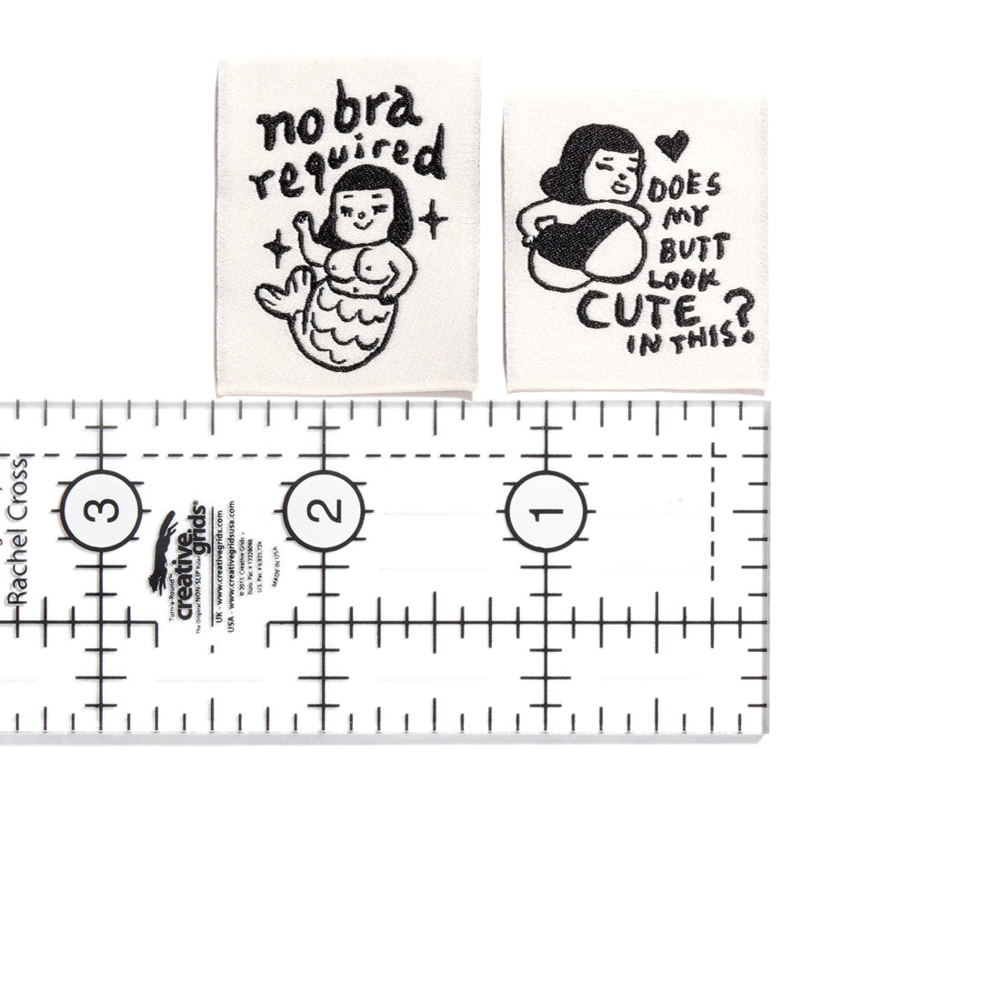 'Feeling Yourself' Mel Stringer X Kylie And The Machine Woven Labels