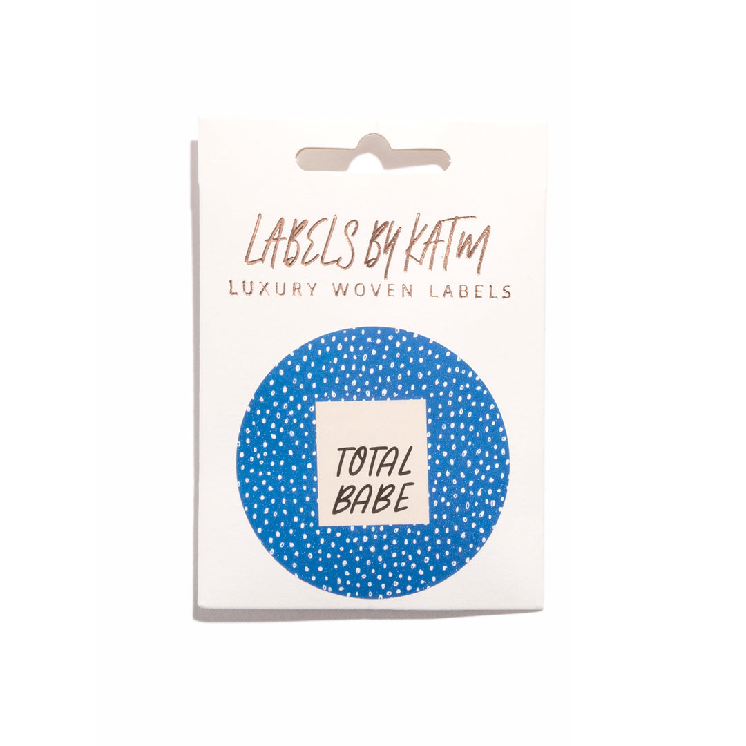 TOTAL BABE Woven Labels