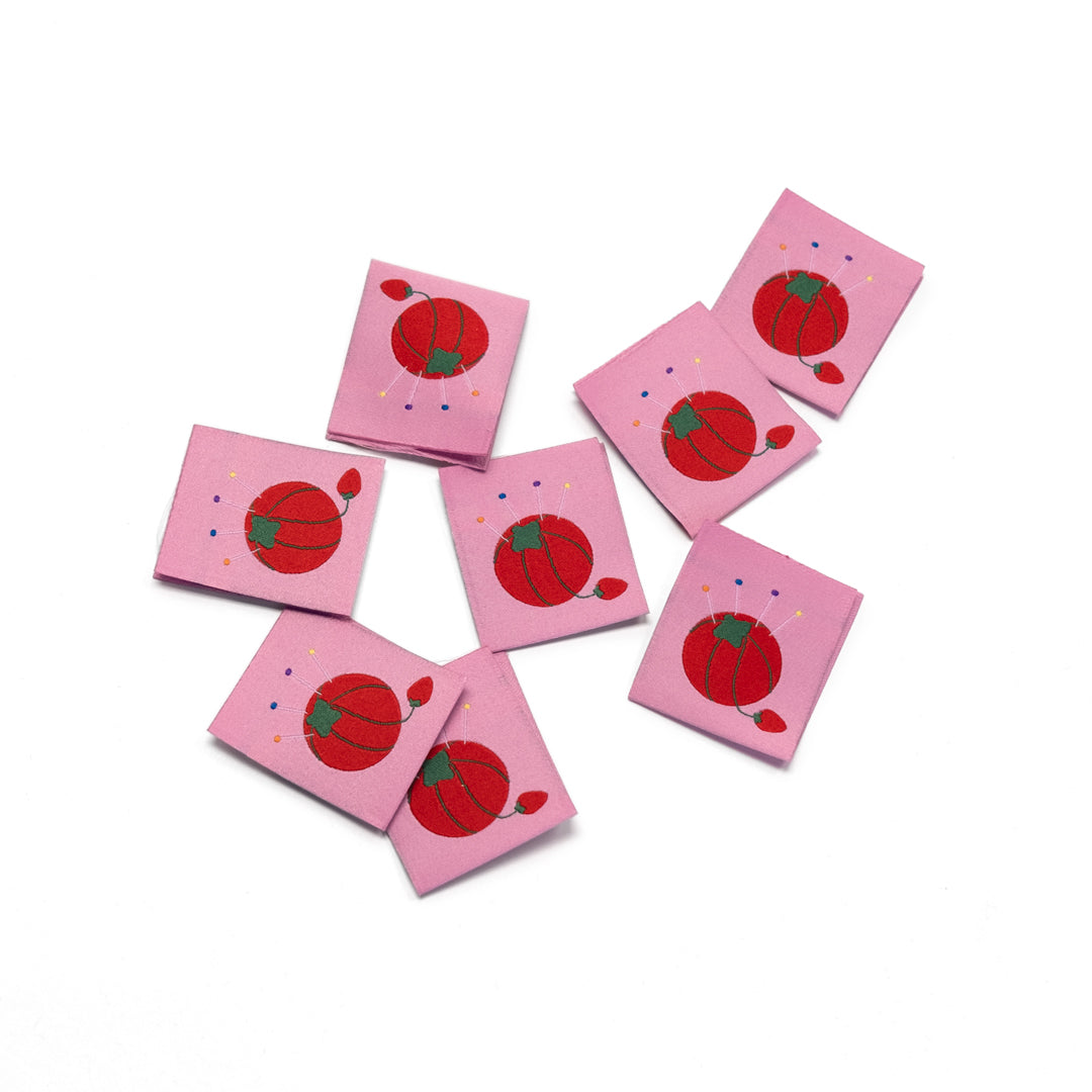 Pin Cushion Labels - Pack of 8 | Blackbird Fabrics
