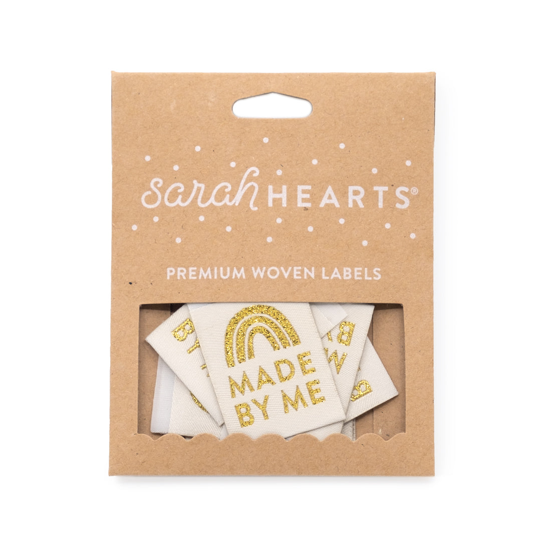 MADE BY ME Woven Labels by Sarah Hearts | Blackbird Fabrics