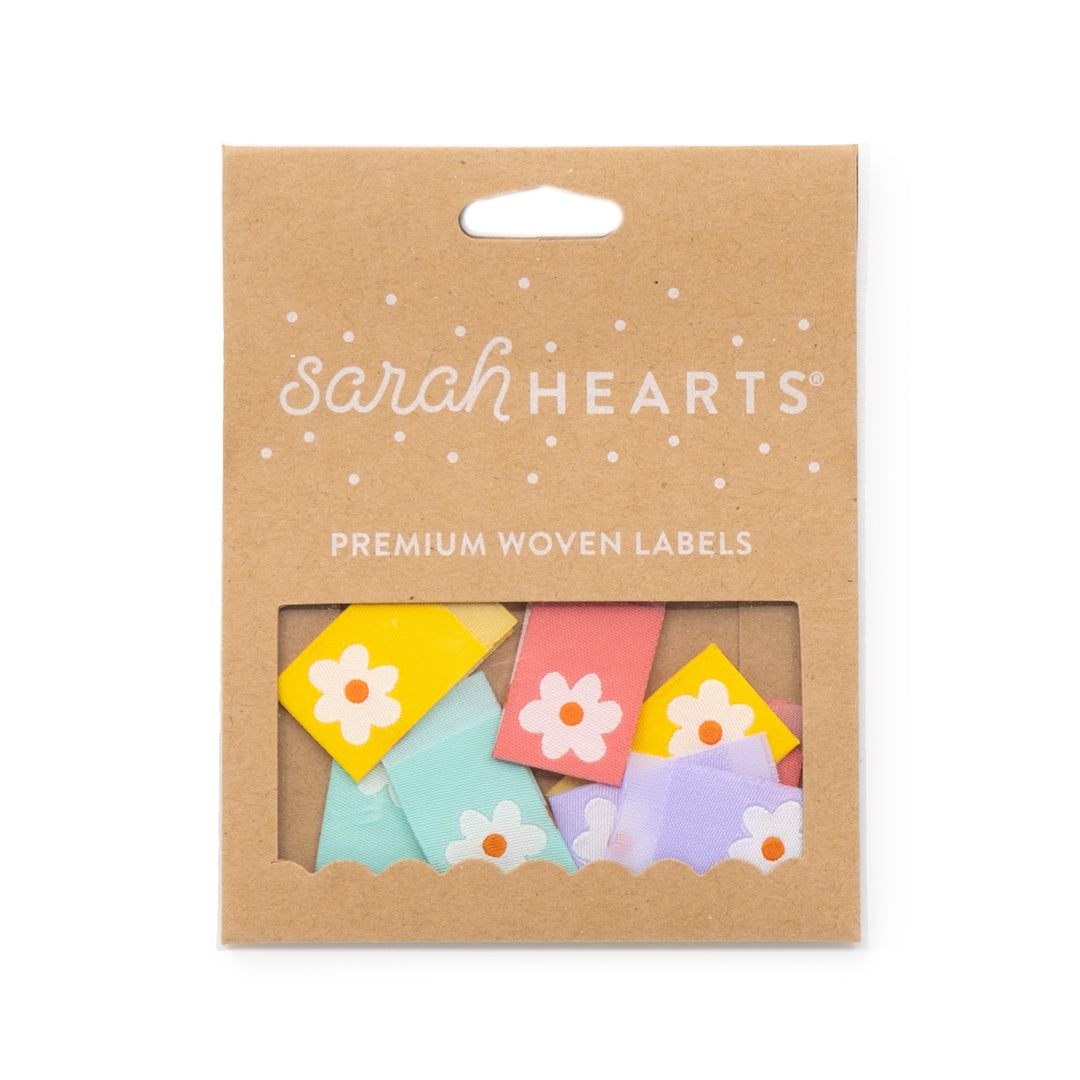 DAISY MULTI PACK Woven Labels by Sarah Hearts