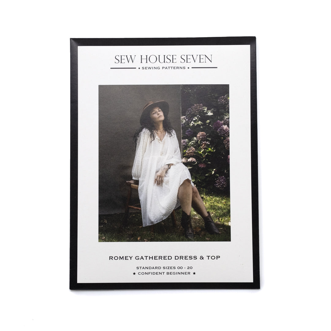 Romey Gathered Dress & Top, 00-20 - Sew House Seven | Blackbird Fabrics