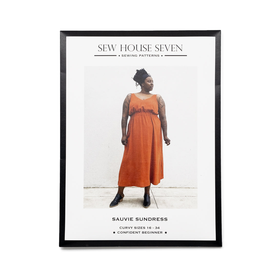 Sauvie Sun Dress, Curvy Fit - Sew House Seven