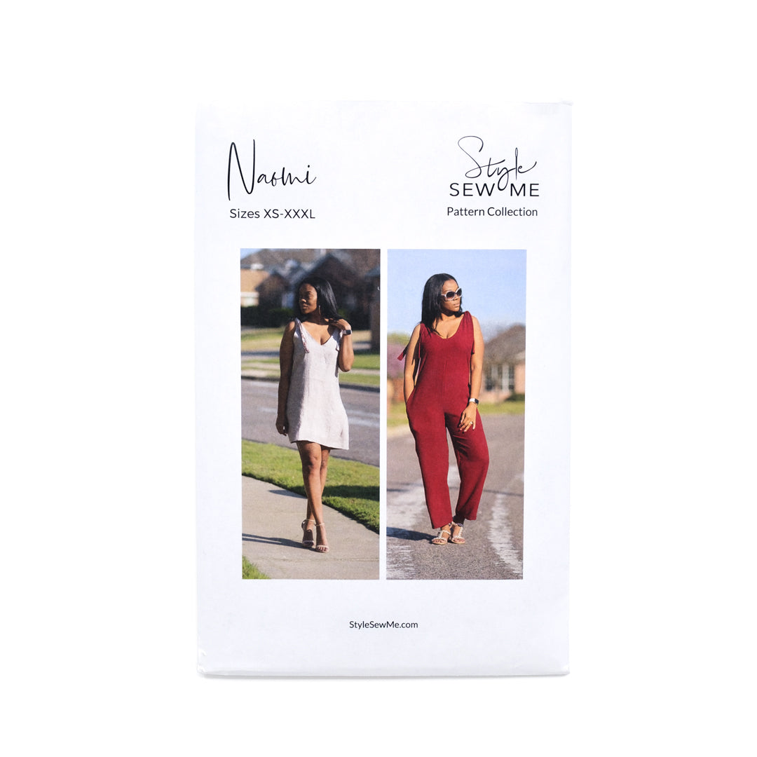 Naomi Dress & Jumpsuit - Style Sew Me