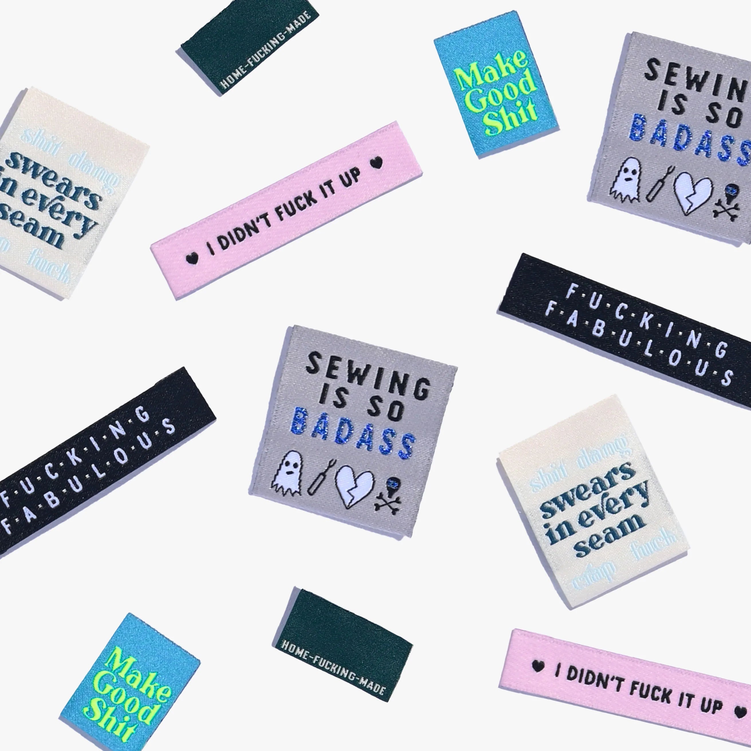 SWEARY SEWIST 3.0 Woven Labels Limited Edition Multi Pack