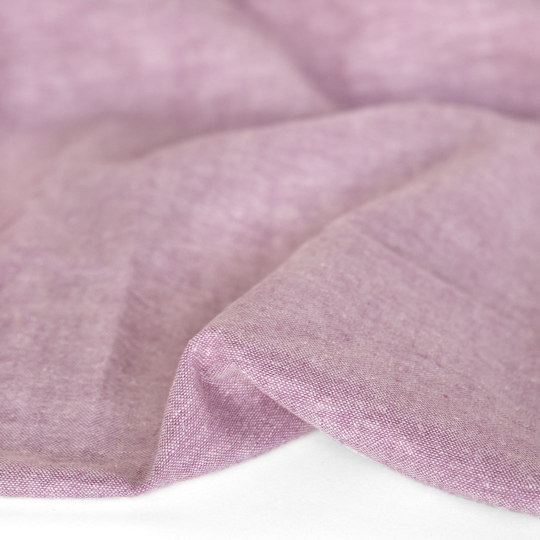 Hemp & Organic Cotton Chambray - Thistle