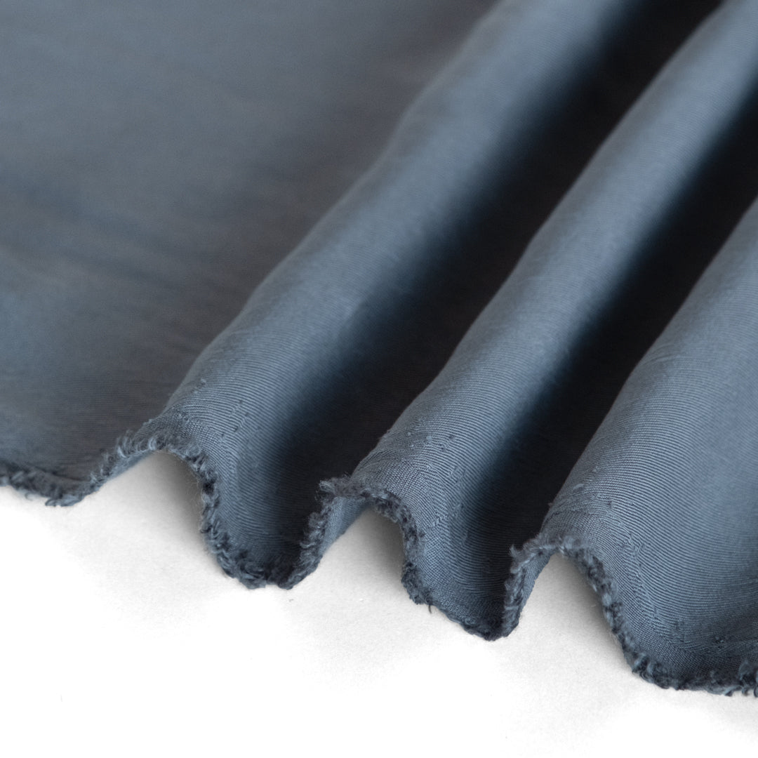 Textured TENCEL™ Lyocell Blend - Steel Blue