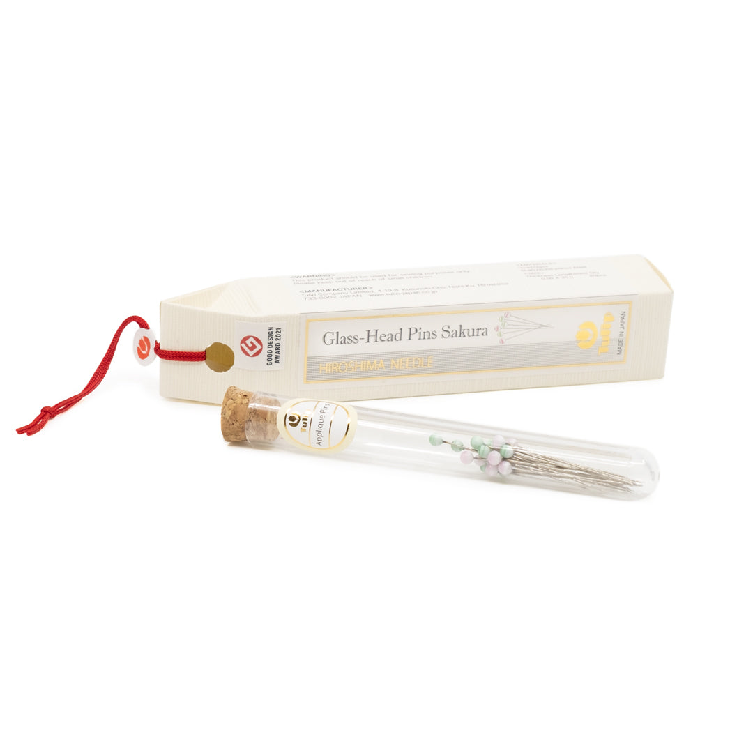 Tulip Sakura Glass-Head Pins