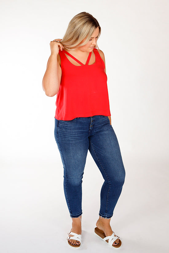 Victory Tank - Chalk & Notch | Blackbird Fabrics