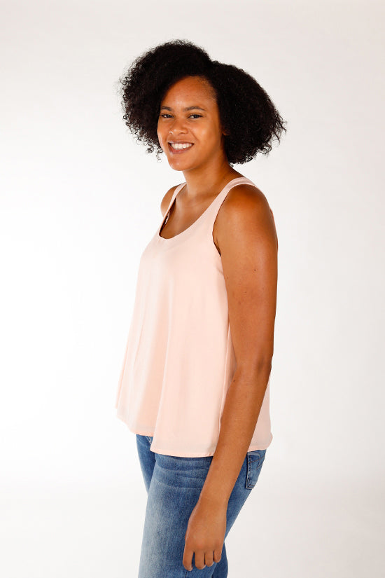 Victory Tank - Chalk & Notch | Blackbird Fabrics