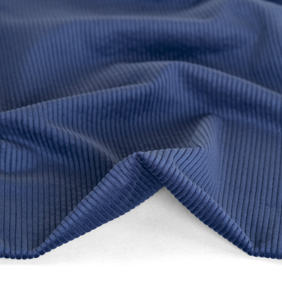 Retro inspired vintage feel wide wale cotton corduroy