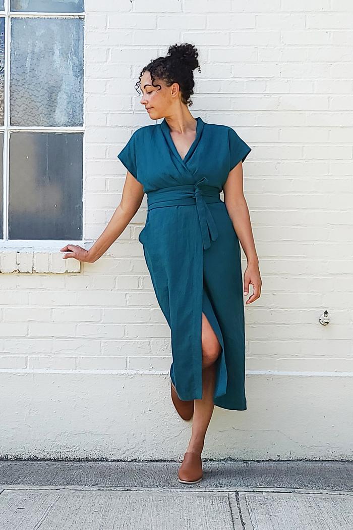 Wildwood Wrap Dress, 00 - 22 - Sew House Seven