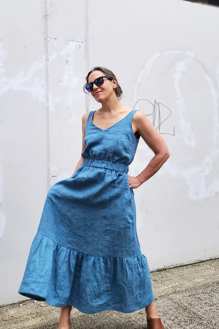 Sauvie Sun Dress, Curvy Fit - Sew House Seven