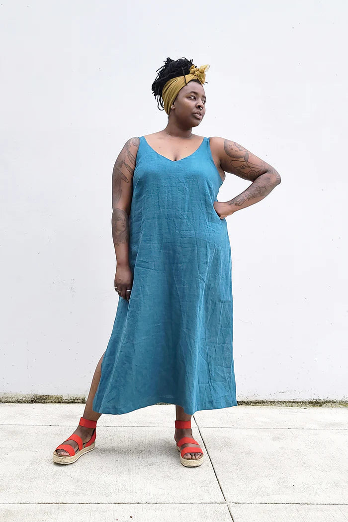 Sauvie Sun Dress, Curvy Fit - Sew House Seven