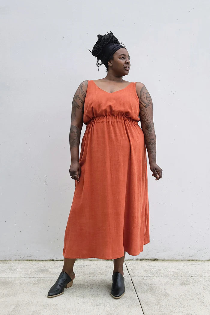 Sauvie Sun Dress, Curvy Fit - Sew House Seven