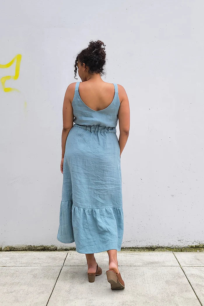 Sauvie Sun Dress, Curvy Fit - Sew House Seven