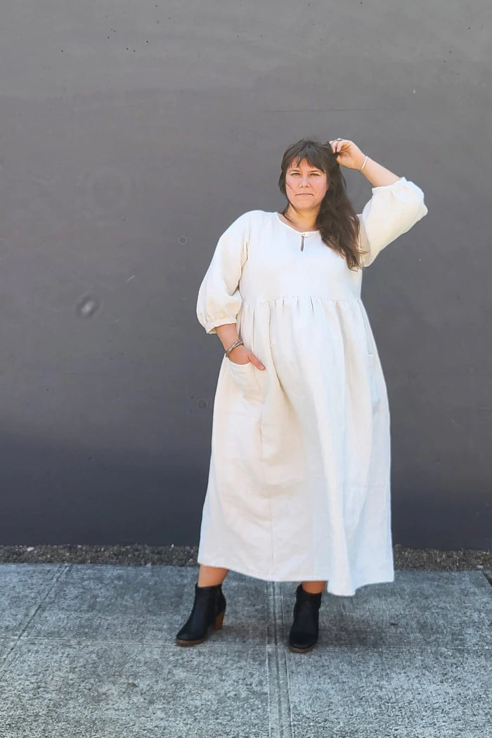 Romey Gathered Dress & Top, Curvy Fit - Sew House Seven | Blackbird Fabrics