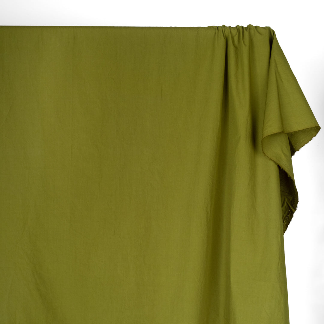 Washed Cotton Poplin - Caper
