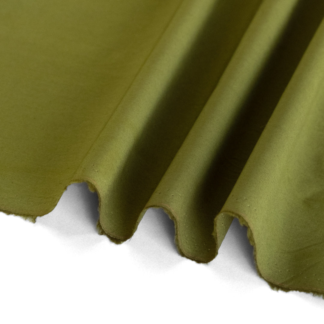 Washed Cotton Poplin - Caper