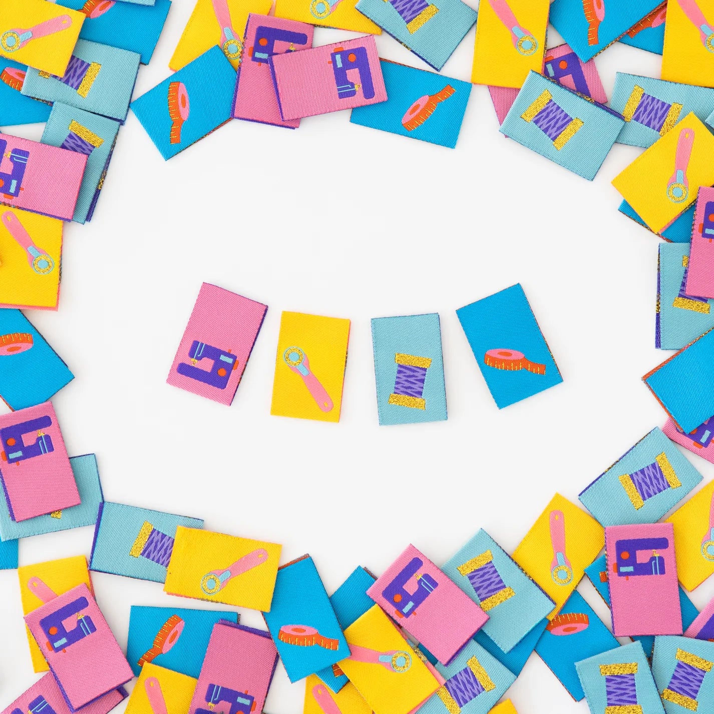 NOTIONS Woven Labels by Sarah Hearts