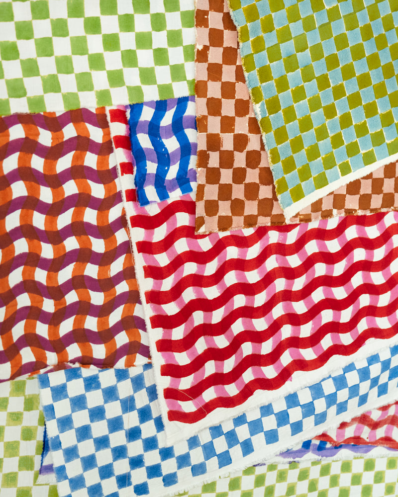 Block Fabric Pattern Behind the Scenes: Our Blackbird Exclusive Block Print Collection ...