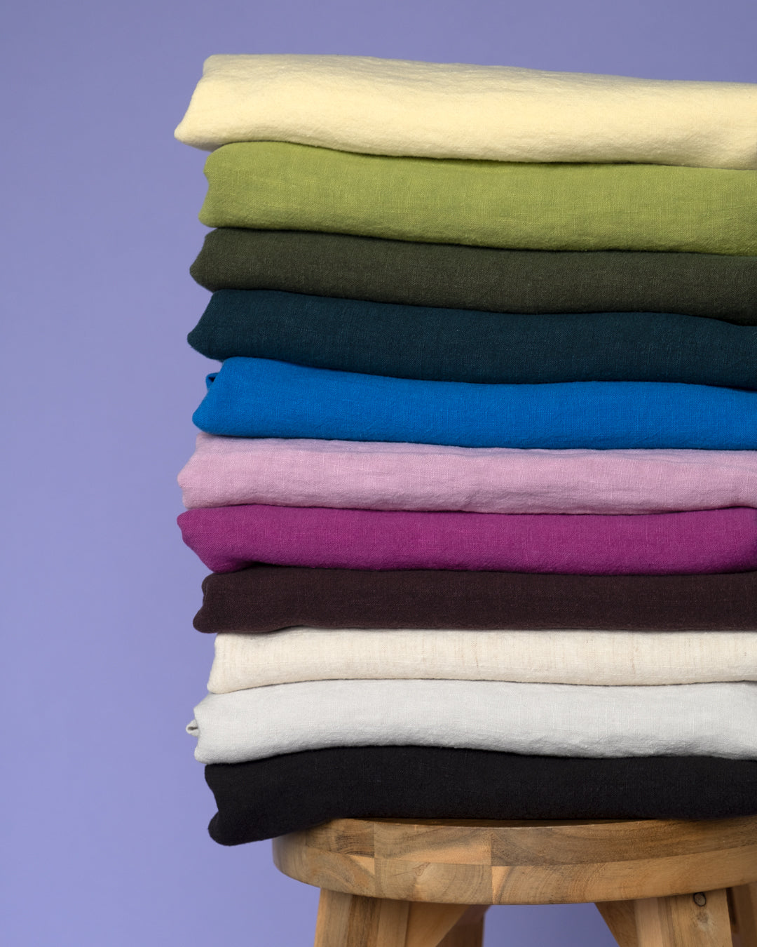 Washed Linen - Nougat | Blackbird Fabrics