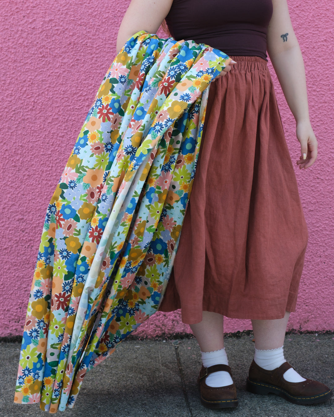 Garden Medley Lightweight Cotton Twill - Summer Breeze | Blackbird Fabrics