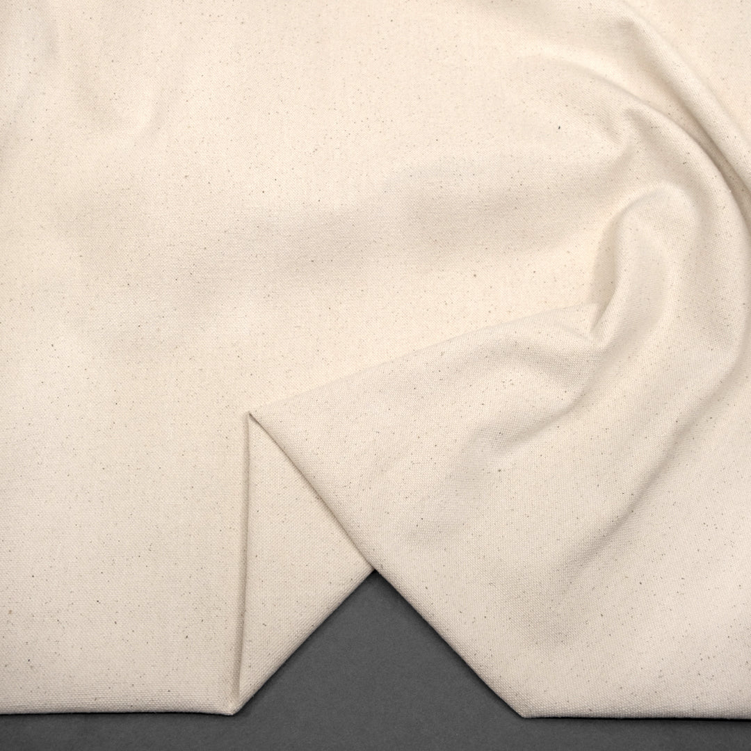 10oz Soft Washed Cotton Canvas - Natural | Blackbird Fabrics