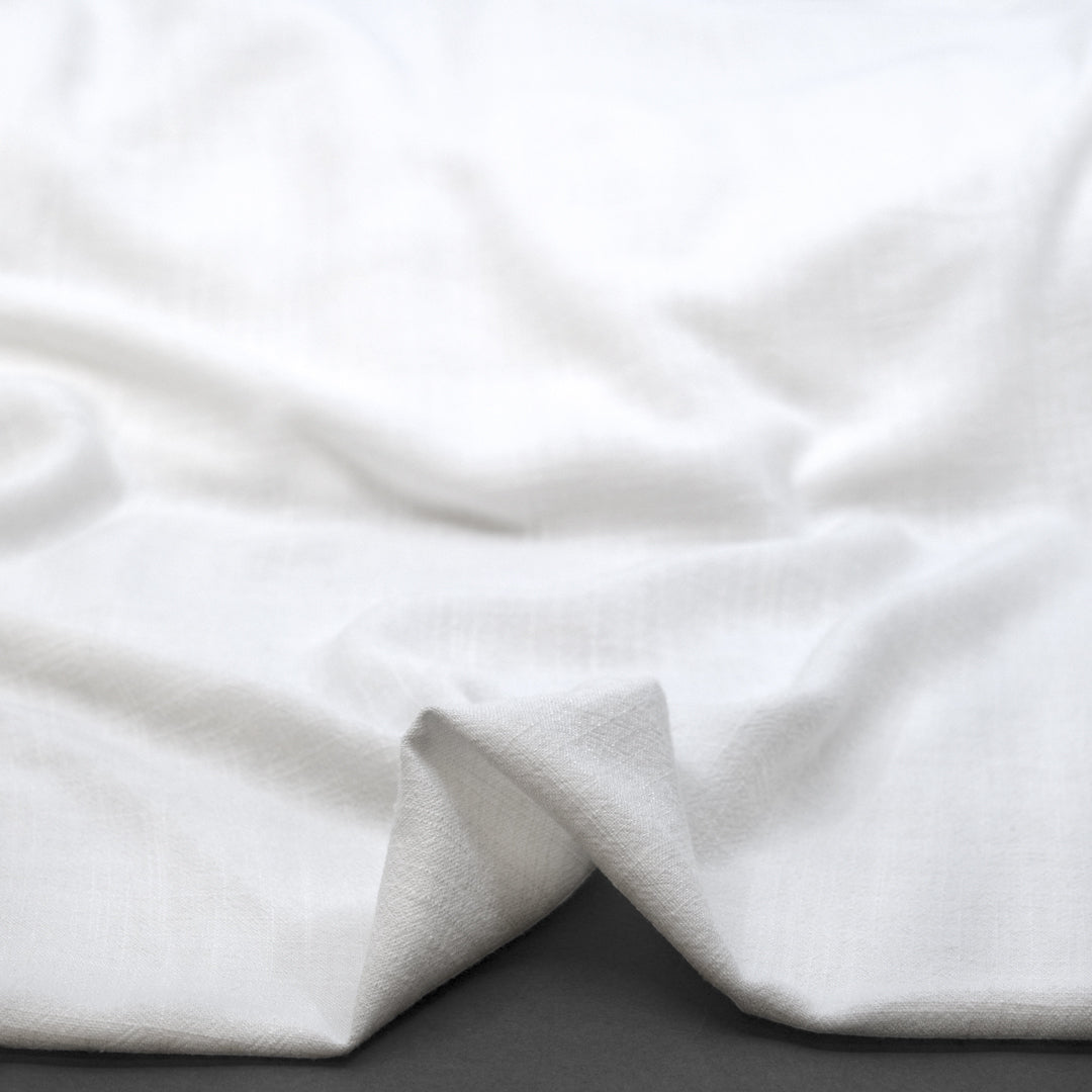Viscose Linen Noil - Ecru | Blackbird Fabrics
