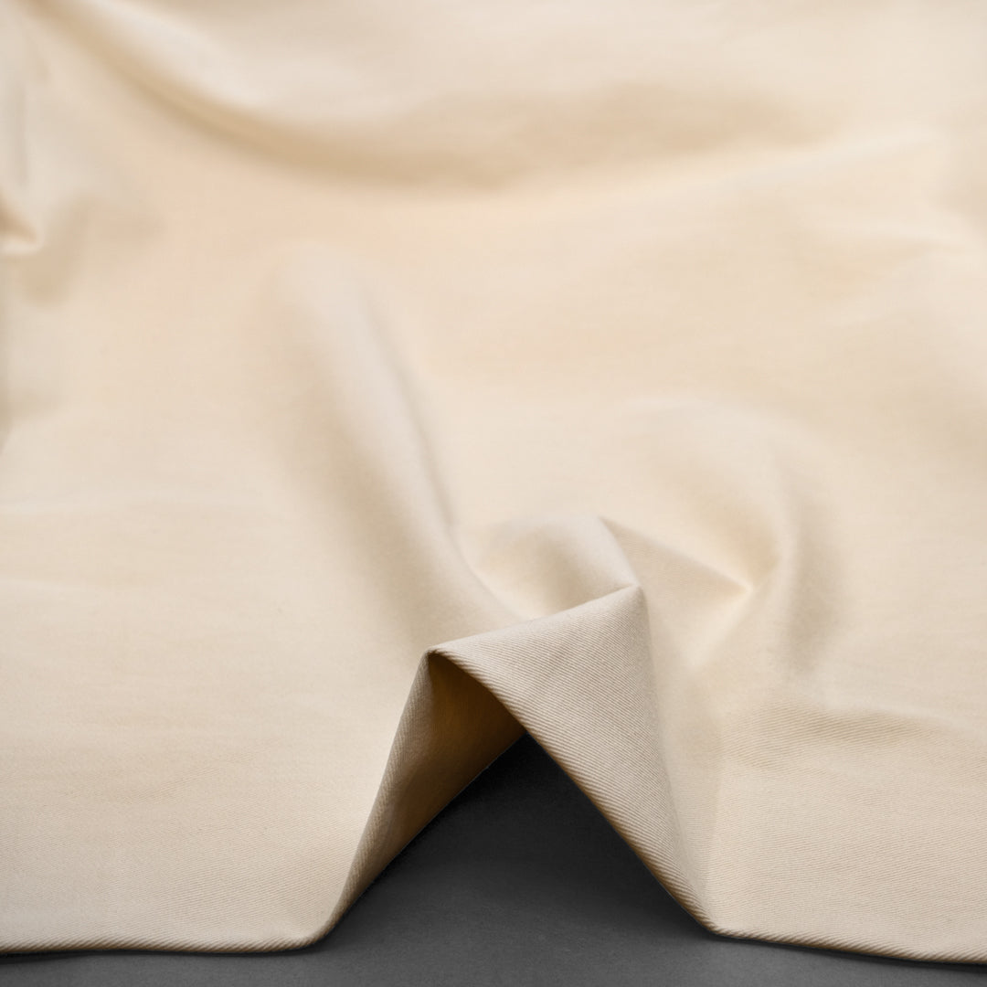 Lived In Cotton Twill - Cream | Blackbird Fabrics