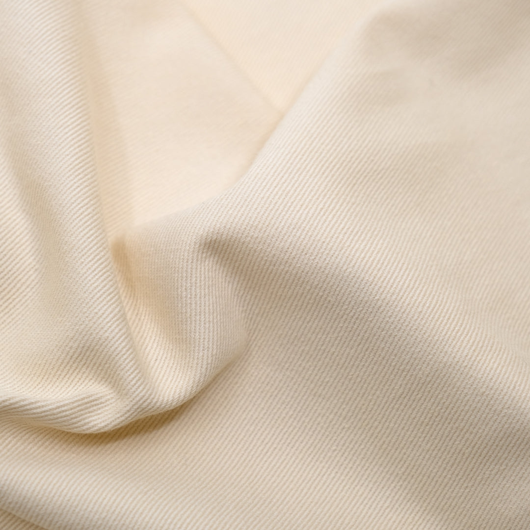 Lived In Cotton Twill - Cream | Blackbird Fabrics