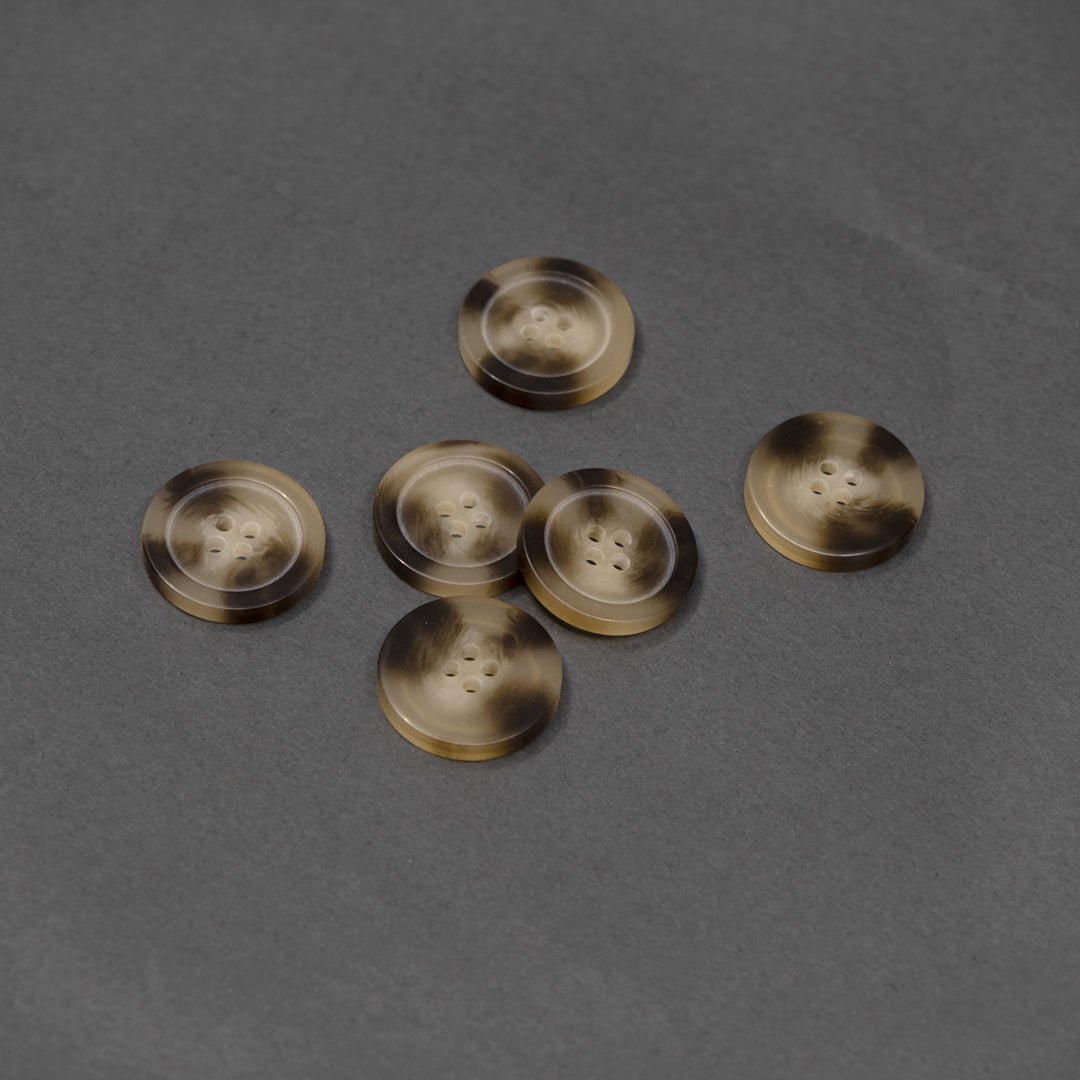 Birchwood 23mm (15/16”) Buttons - Set of 6 | Blackbird Fabrics