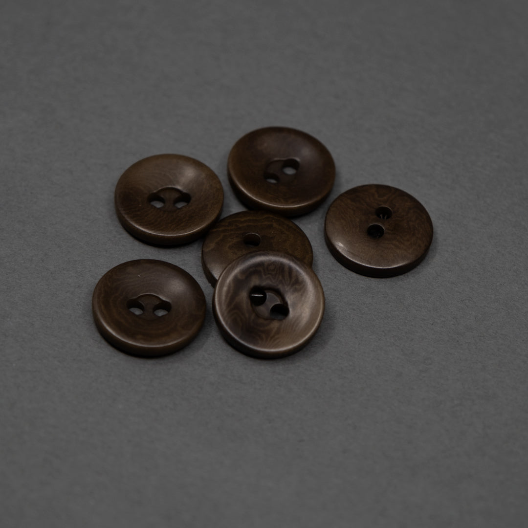 Driftwood 20mm (13/16") Buttons - Set of 6 | Blackbird Fabrics