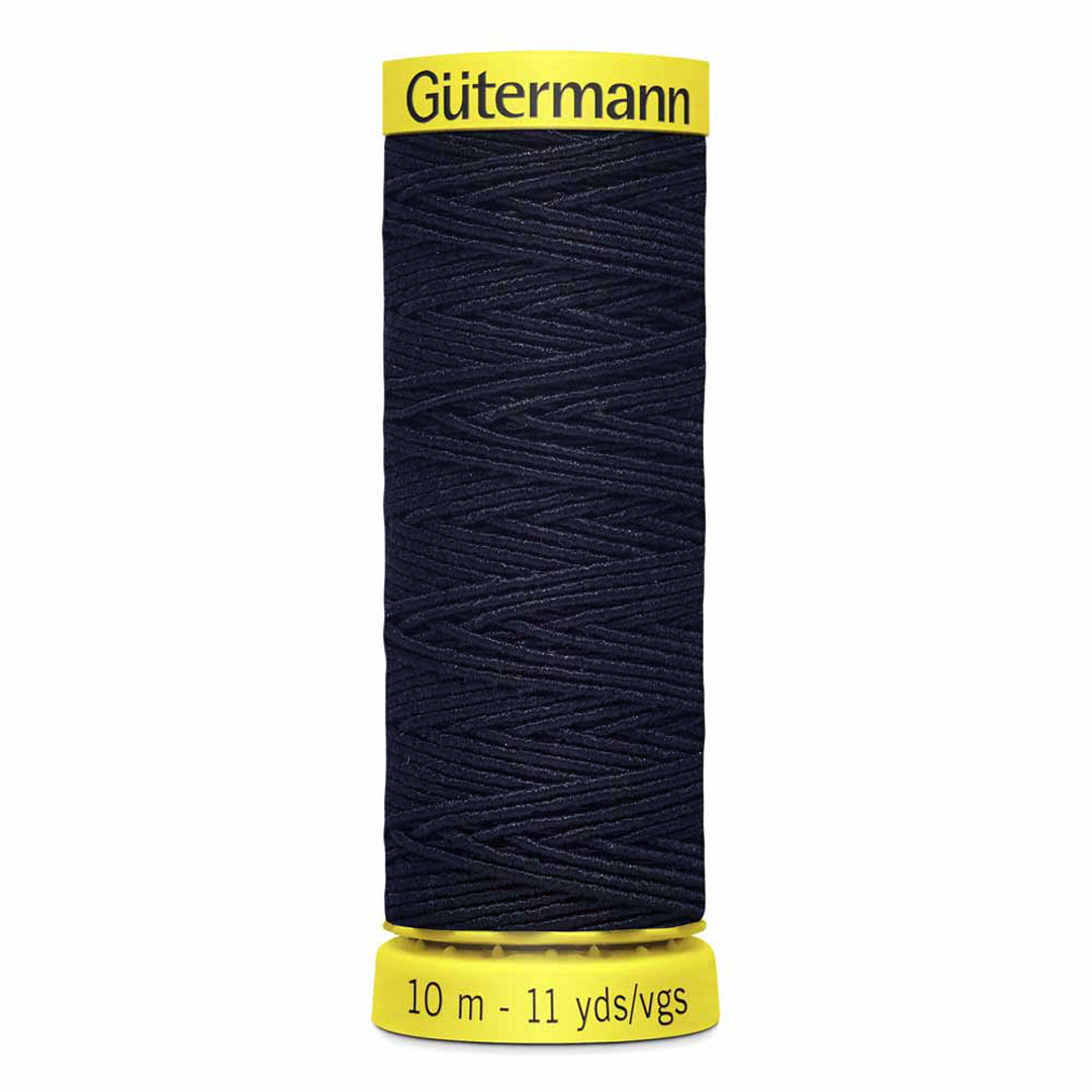 Gütermann Elastic Thread - Navy | Blackbird Fabrics