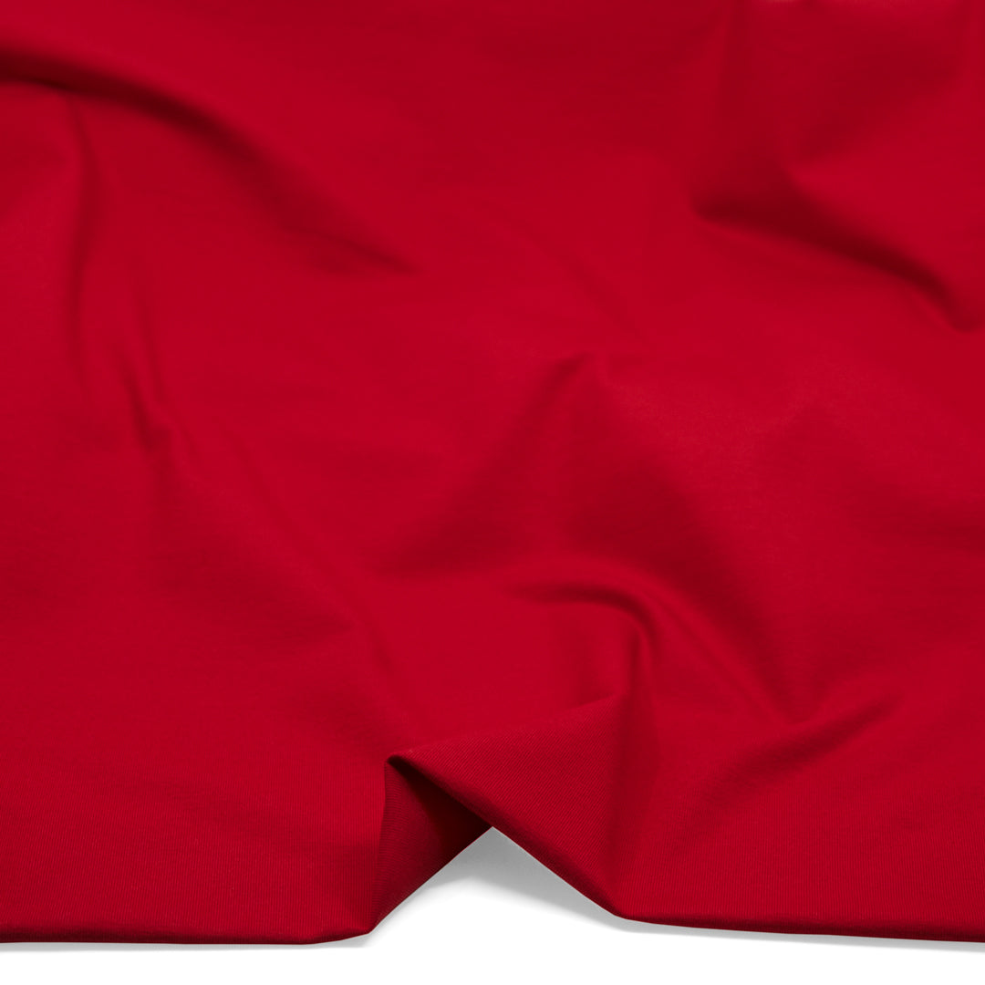 Cotton Jersey Knit - Chili Pepper | Blackbird Fabrics