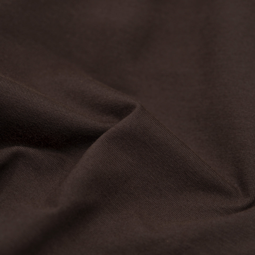 Cotton Jersey Knit - Fudge | Blackbird Fabrics