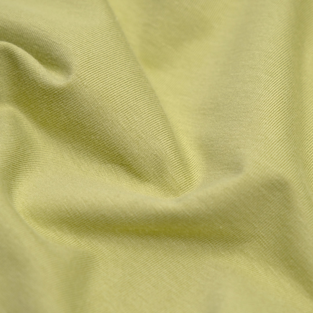 Cotton Modal Jersey Knit - Peashoot | Blackbird Fabrics