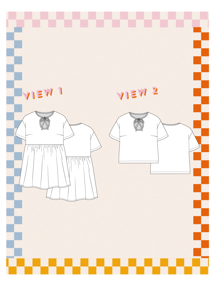 The Evergreen Top + Dress - Les Perlines - PDF Download