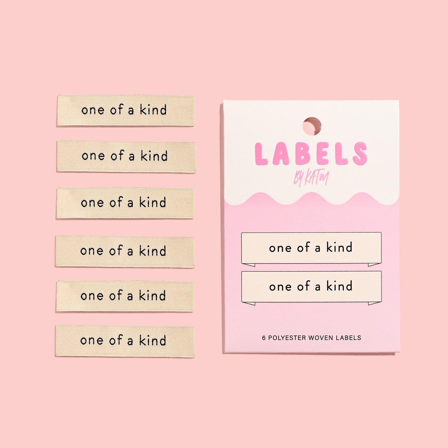 ONE OF A KIND Woven Labels | Blackbird Fabrics