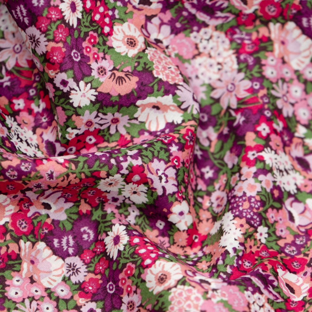 Liberty Cotton Tana Lawn™ - Thorpe Hill - Fig | Blackbird Fabrics