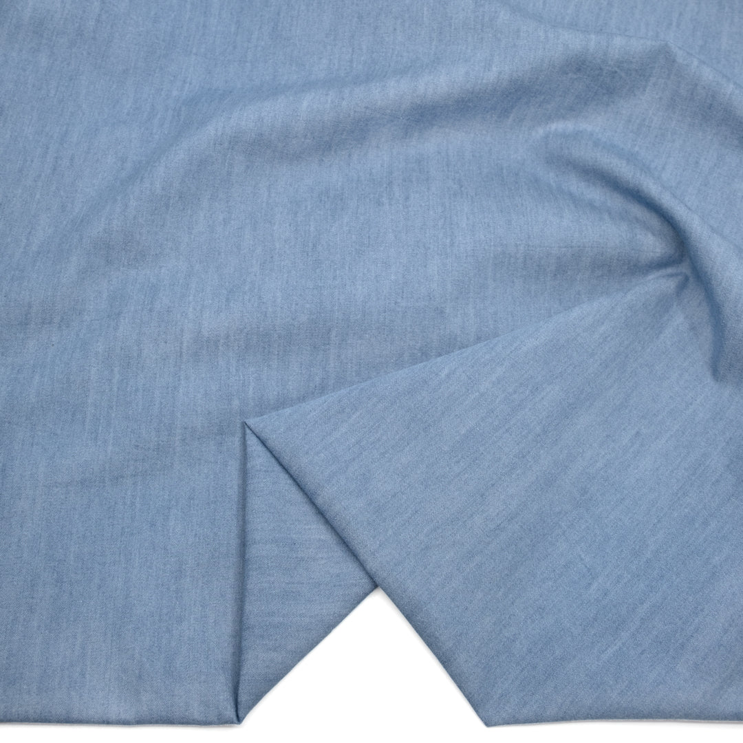 4oz Denim Shirting - Light Wash | Blackbird Fabrics