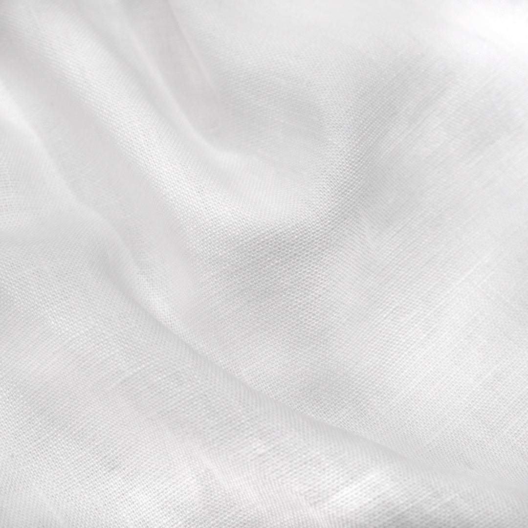 Heritage Heavyweight Linen - White | Blackbird Fabrics