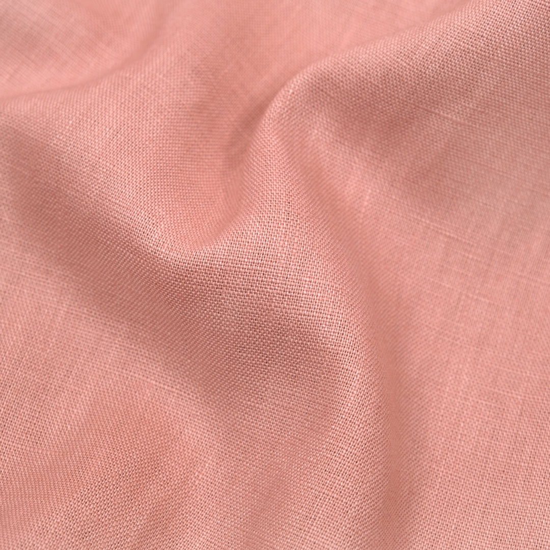 Heritage Heavyweight Linen - Blush | Blackbird Fabrics