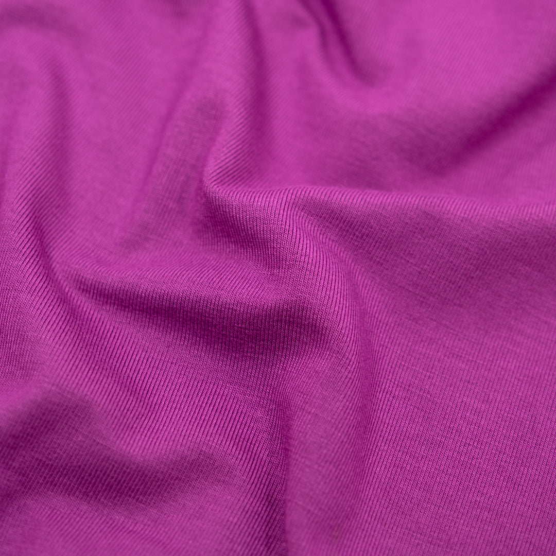 Bamboo Jersey Knit - Amaranth | Blackbird Fabrics