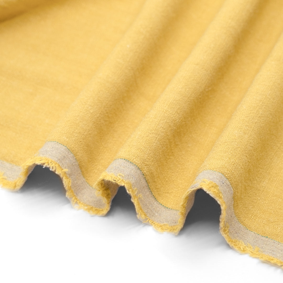 Viscose Linen Noil - Buttercup | Blackbird Fabrics