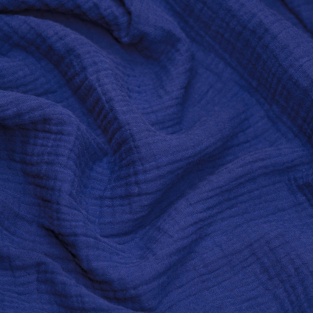 Classic Cotton Double Gauze - Azure | Blackbird Fabrics